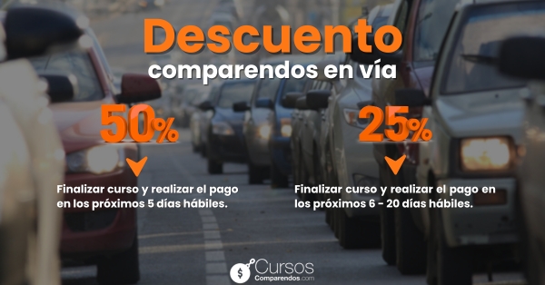 Descuentos comparendos en vía